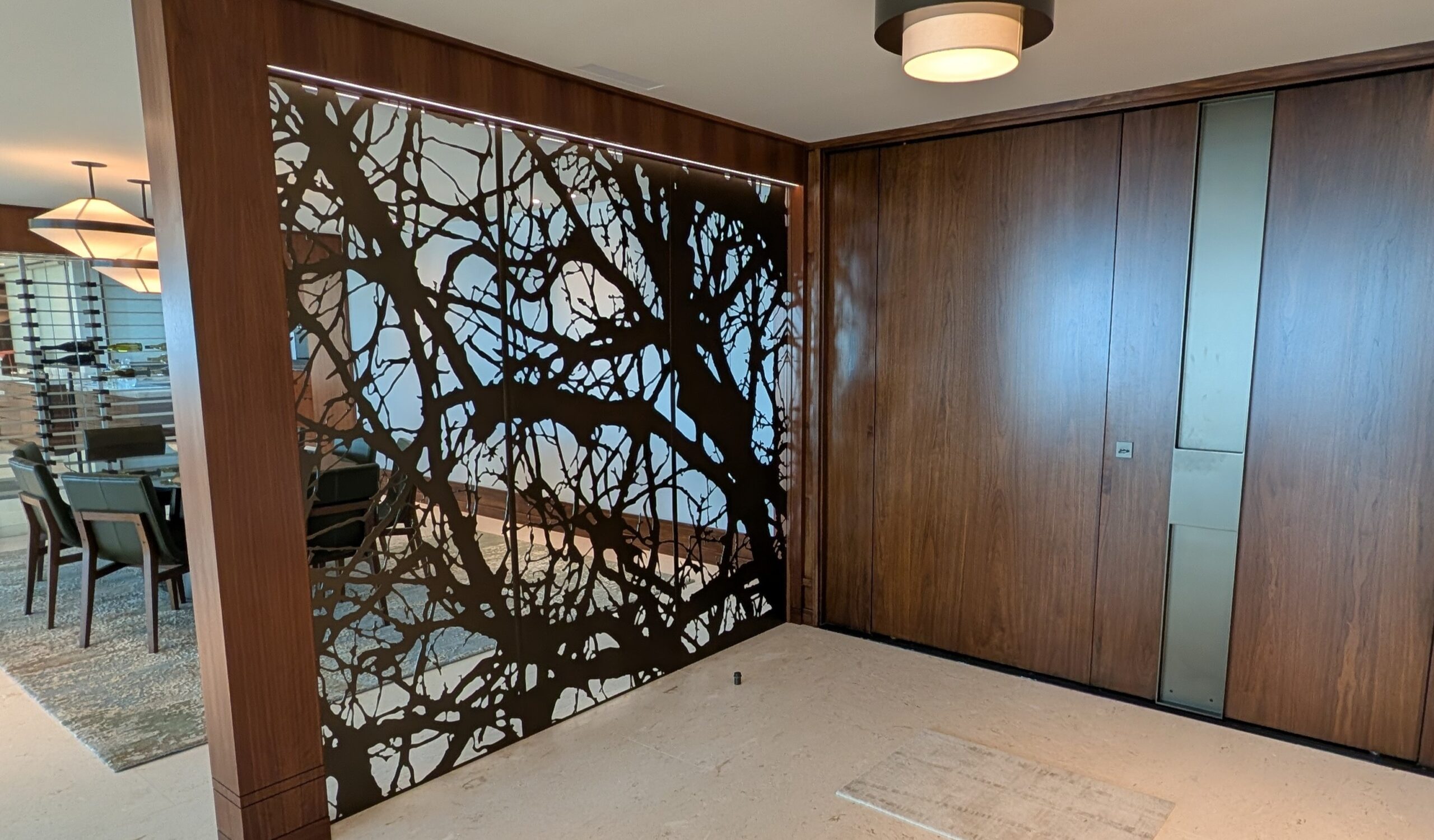 Residential Perforate divider in Jacksonville